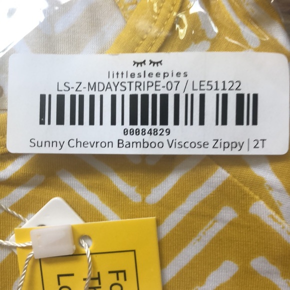 NWT Little Sleepies Zippy Romper - Picture 2 of 3